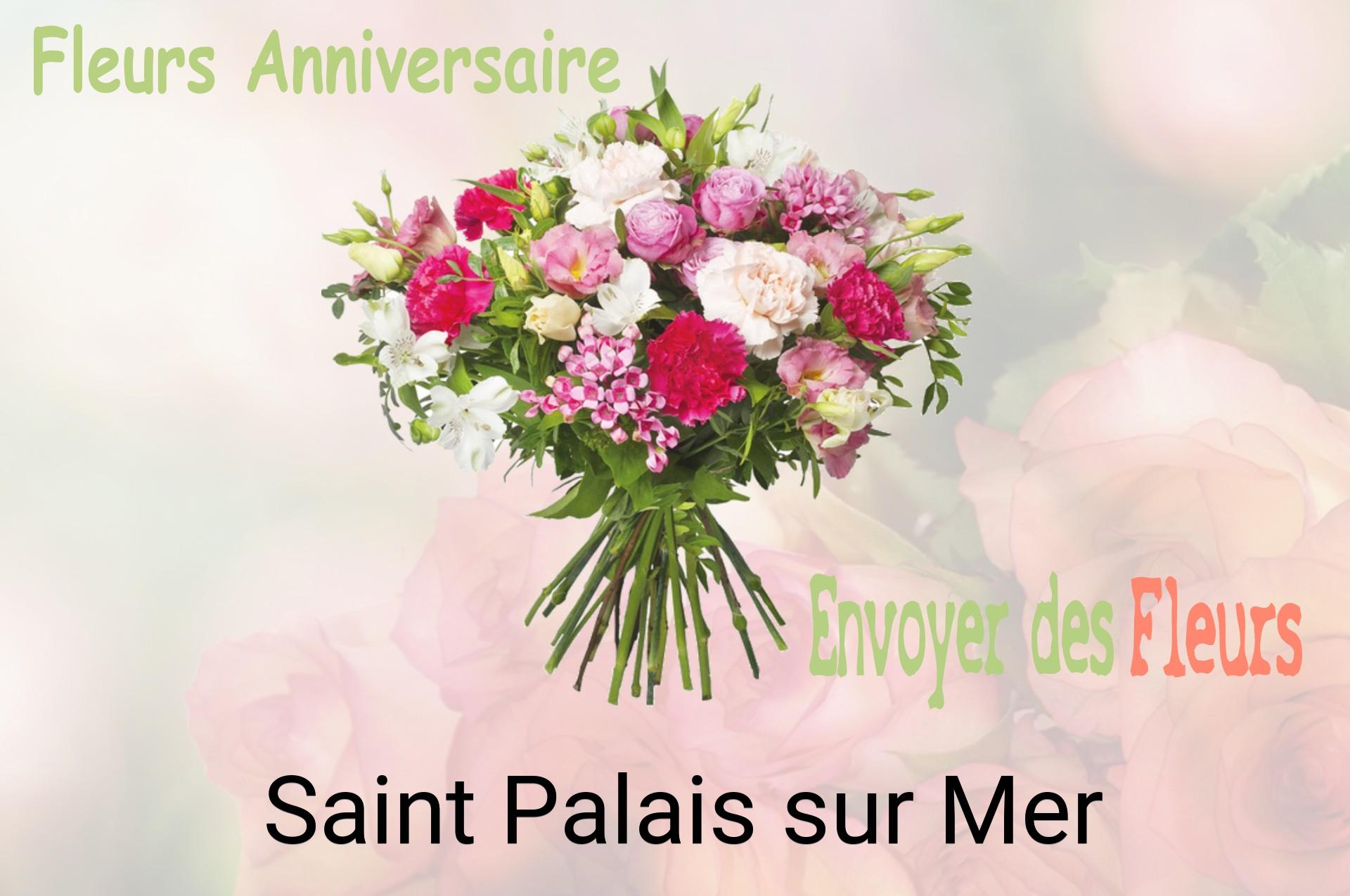 Bouquet de fleurs d’anniversaire livré à Saint-Palais-sur-Mer